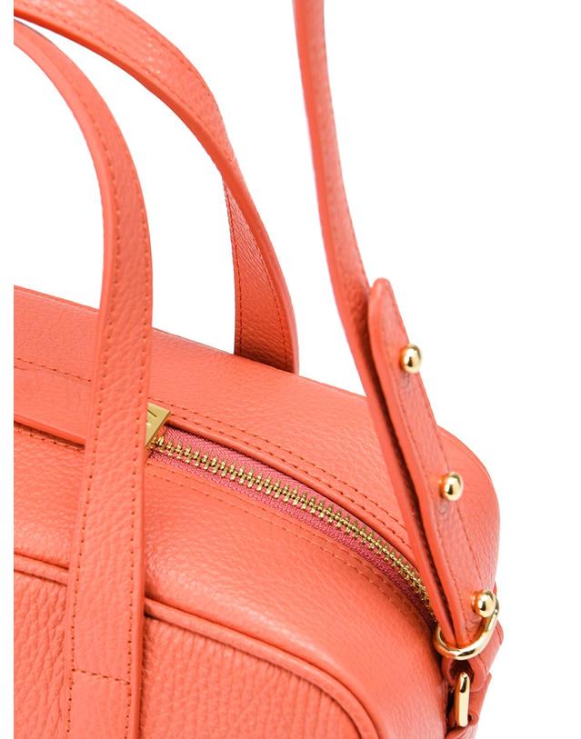엘더블유엘 MERGE TOTE OBLO (머지 토드 오블로) Coral 코랄 착용컷