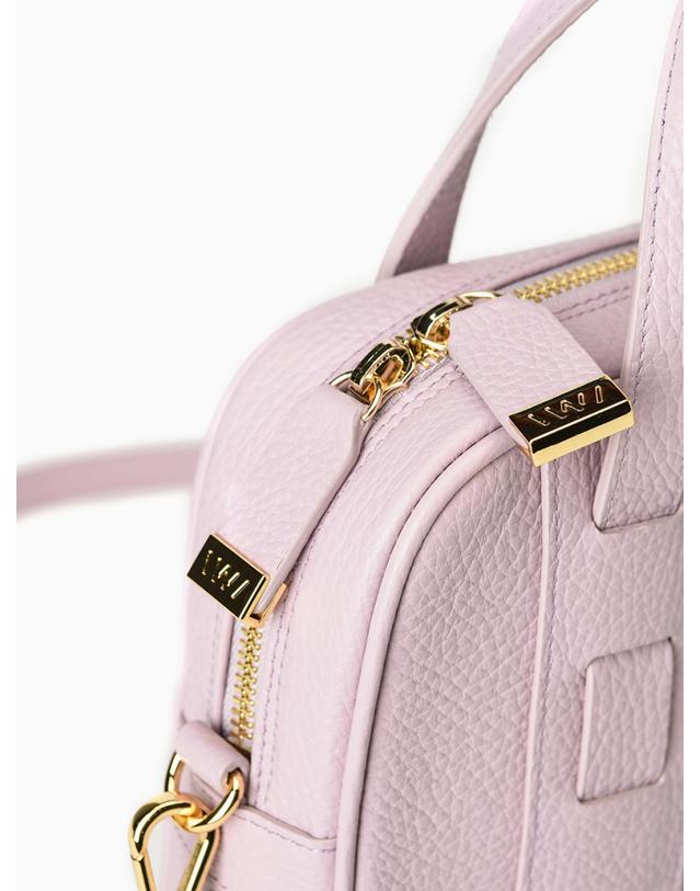 엘더블유엘 MERGE TOTE (머지 토트) Purple 착용컷