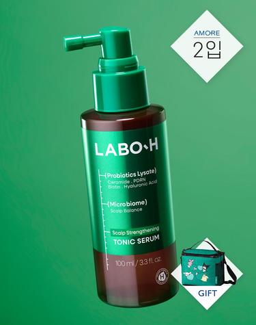 [VIP전용][산리오 보냉백 선착순증정] 두피강화 클리닉 토닉 세럼 탈모증상완화 100ml 2입
