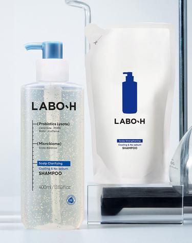 본품용량200%구성/쿨링앤노세범 샴푸 400m + 리필 400ml