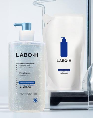 두피강화클리닉 쿨링&노세범 샴푸 750ml + 400ml 리필 기획