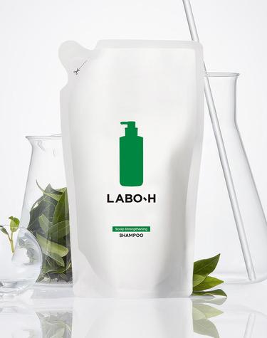 라보에이치 두피강화클리닉 샴푸 탈모증상완화 리필팩 400ml