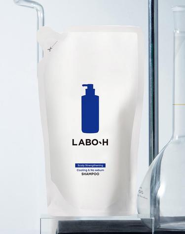 라보에이치 두피강화클리닉 쿨링&노세범 샴푸 리필팩 400ml
