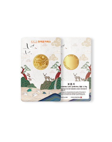 한국금거래소 십장생 순금 코인 3.75g