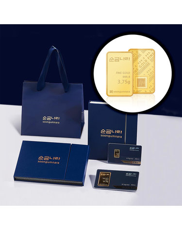 [순금나라] 24K 포나인 999.9 미니골드바 3.75g