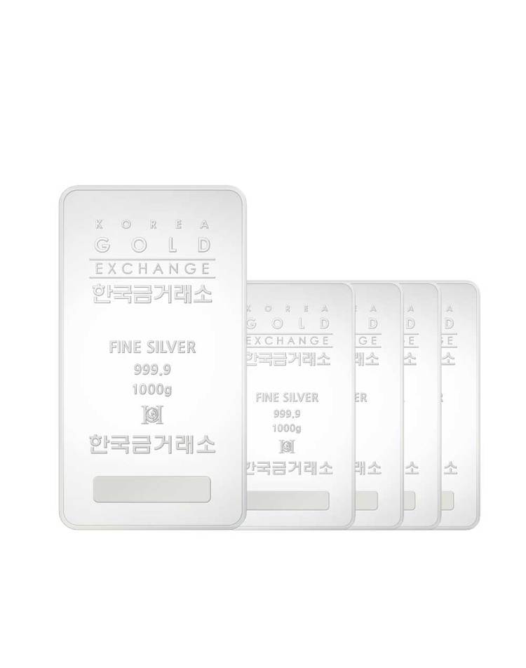 한국금거래소 실버바 5kg (1000g x 5개)