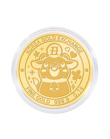 한국금거래소 소 순금 코인(메달) 0.1g