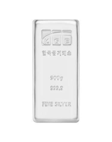 한국금거래소 진공 실버바 500g