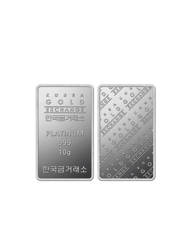 한국금거래소 한국금거래소 플래티넘바 10g [백금바 99.9]