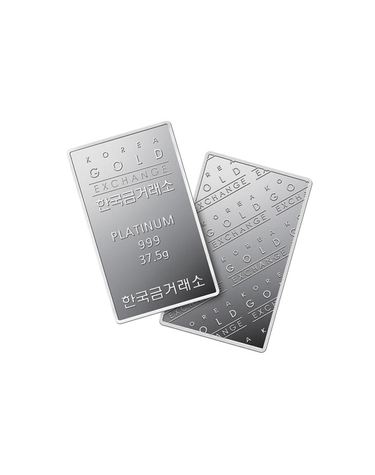 한국금거래소 플래티넘바 37.5g [백금바 99.9]
