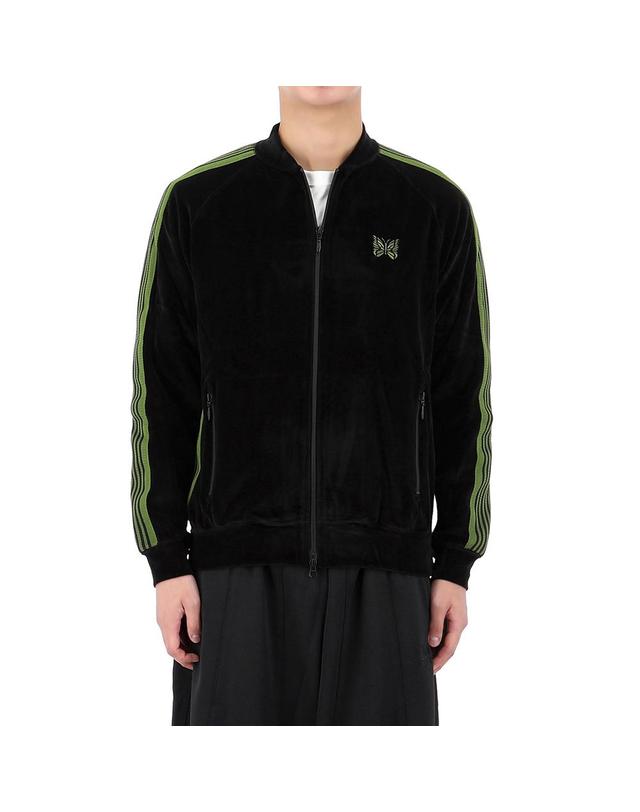 니들스 니들스 벨루어 트랙 자켓 RW323 BLACK 착용컷