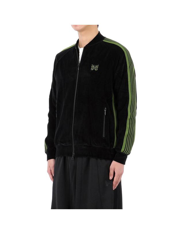 니들스 니들스 벨루어 트랙 자켓 RW323 BLACK 착용컷