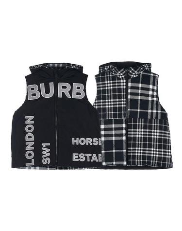[버버리 키즈] 남아 후드 패딩 베스트 8053693 C KB6 LOGAN RVS GILET A1189 (12-14)