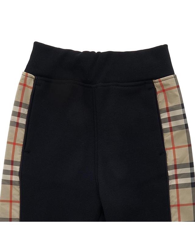 버버리 키즈 [버버리 키즈] 남아 빈티지 체크 패널 코튼 조깅 팬 8060954 C KB4 NOLEN JOGGERS A1189 (6-10) 착용컷