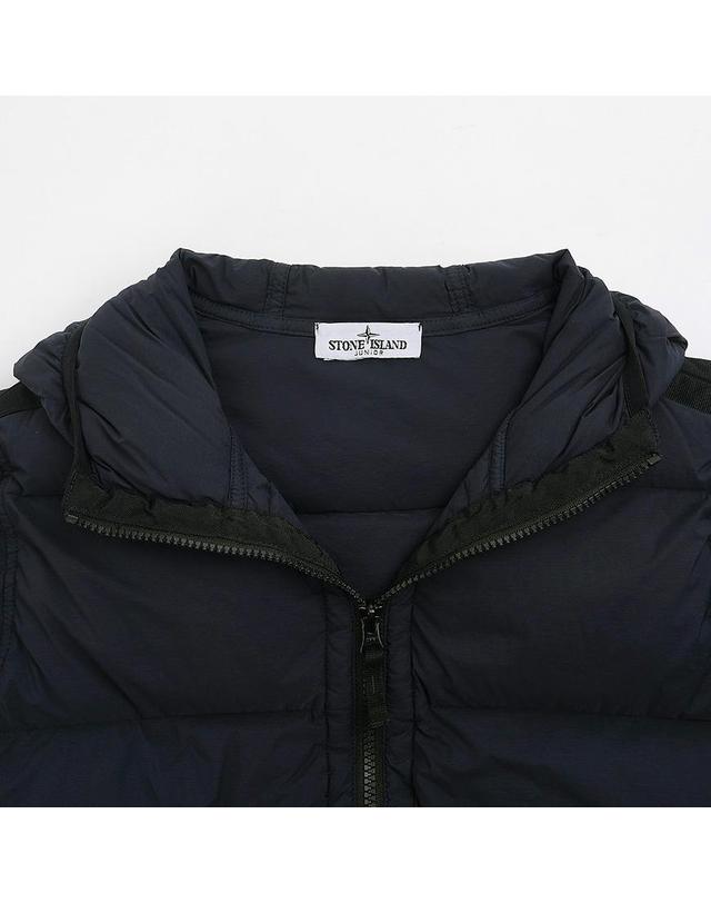 스톤아일랜드 키즈 [스톤아일랜드 키즈] FW25 아동 안티드롭 후드 패딩 K2S164100017 S0028 V0020 (10-12) 착용컷