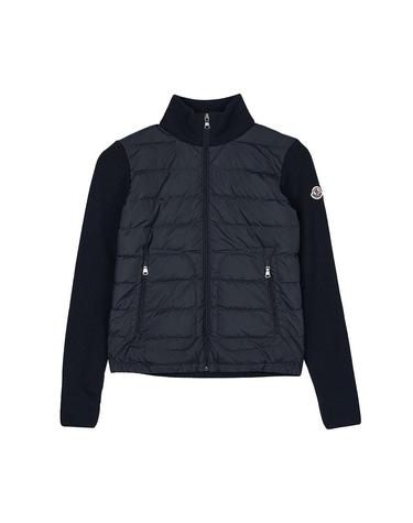 [몽클레어 키즈] FW25 아동 로고 패딩 집업 가디건 9B00001 M1121 777 (12)