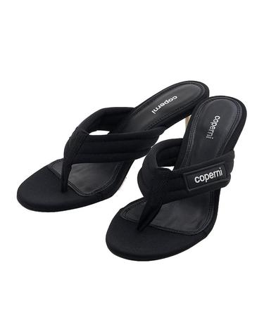 [코페르니] 여성 블랙 브랜드 힐 샌들 COPSH34464 BLACK