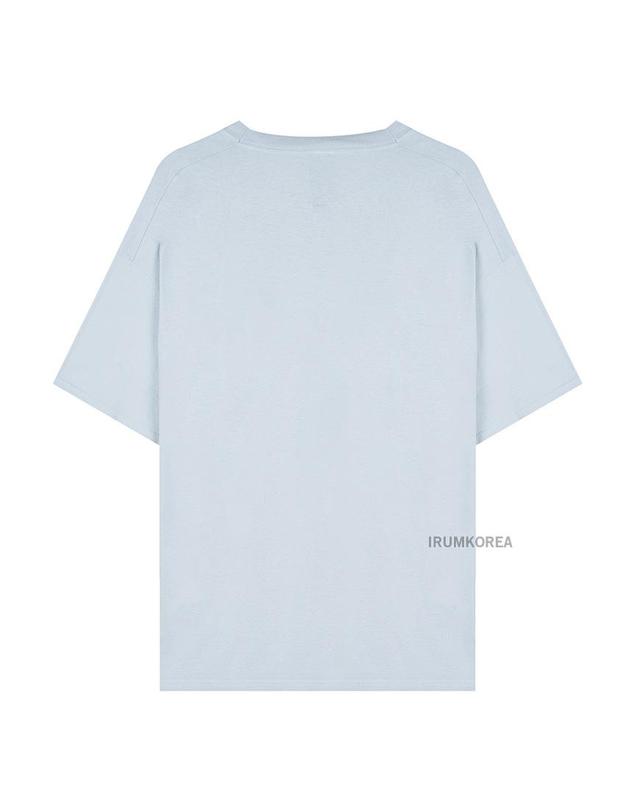 와일드 동키 [와일드 동키] 공용 와일드캣 반팔 티셔츠 T WILDCATS DYED LIGHT ICE 착용컷