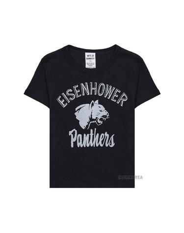 [와일드 동키] SS25 여성 아이젠하워 티셔츠 TC EISENHOWER BLACK