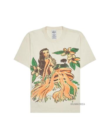 [와일드 동키] SS25 공용 하와이안 티셔츠 T HAWAIIAN TEA DYED