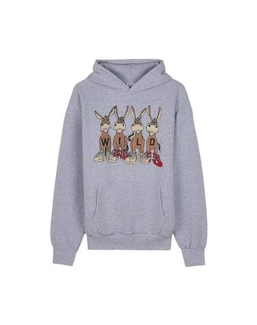 [와일드 동키] SS26 공용 바스켓 후디 FC BASKET HEATHER GREY