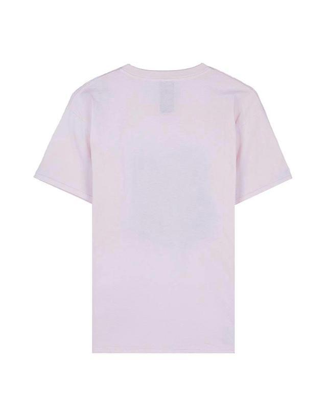 와일드 동키 [와일드 동키] SS26 공용 카프리 티셔츠 T CAPRI LIGHT DYED PINK 착용컷