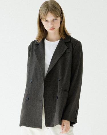 아더로브 더블 브레스트 자켓 AJK193002-BN
