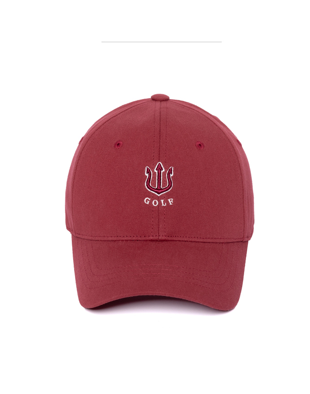 베루툼골프 HW-GBC007 : Trident Sports Ball CapㅣRed 착용컷