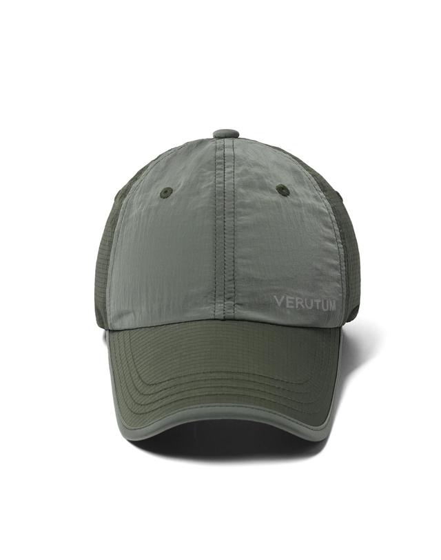 베루툼골프 HW-VSH197 : Verutum Reflective Logo Sports CapㅣLight Khaki 착용컷