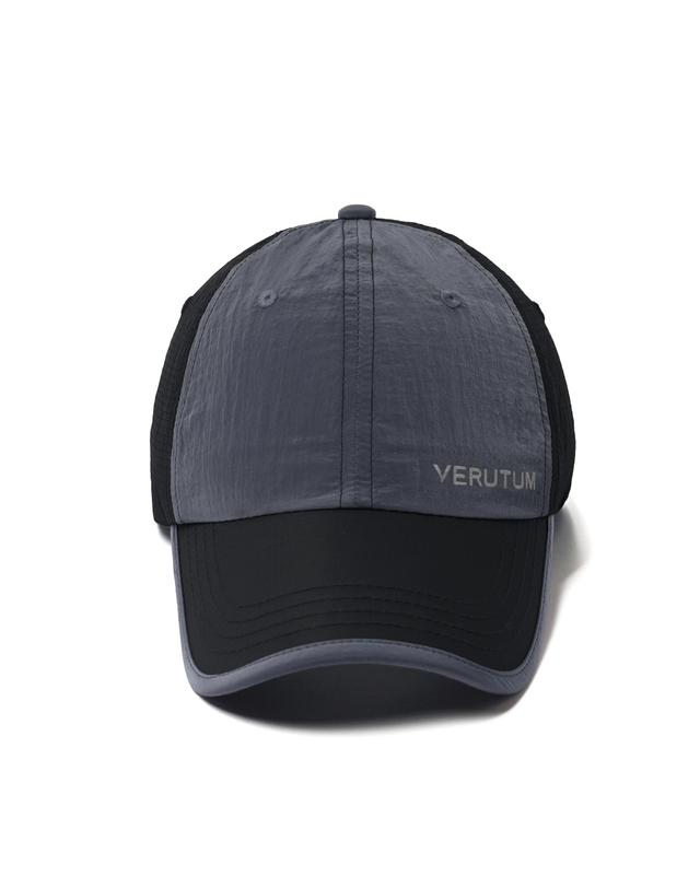 베루툼골프 HW-VSH197 : Verutum Reflective Logo Sports CapㅣBlack 착용컷