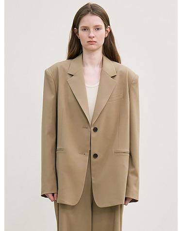 lessence summer blazer (beige)