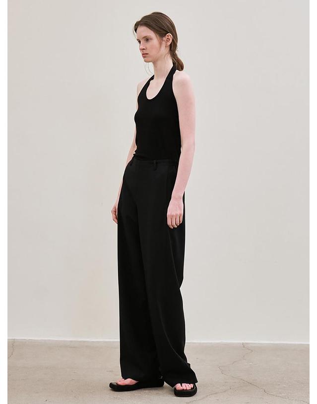 르 lessence comfort banding pants (black) 착용컷