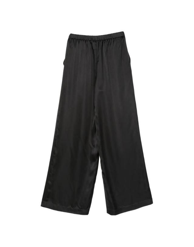 기타 브랜드 카린 길슨 [해외직구] 26 FW 캐린길슨 새틴 와이드 팬츠 SD0574VW26BLK TP455964494 착용컷