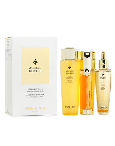 겔랑 아베이유 로얄  스킨케어 3스텝 듀오 세트 로션 150ml + 어드밴스드 세럼 50ml + 워터리 오일 50ml 3pcs