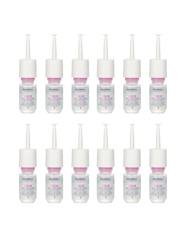 골드웰 골드웰 듀얼 센스 컬러 엑스트라 리치 듀얼 센스 컬러 인텐시브 컨디셔닝 세럼 12x18ml 착용컷