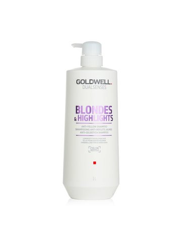 골드웰 듀얼 센스 블론드 하이라이트 옐로우 샴푸 금발 광택 1000ml