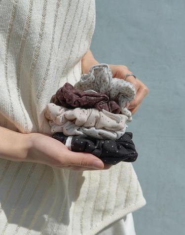 Dust mini scrunchie (5colors)