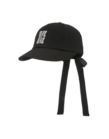 여성 골프 와이드 리본 캡 VLAPN807_BK