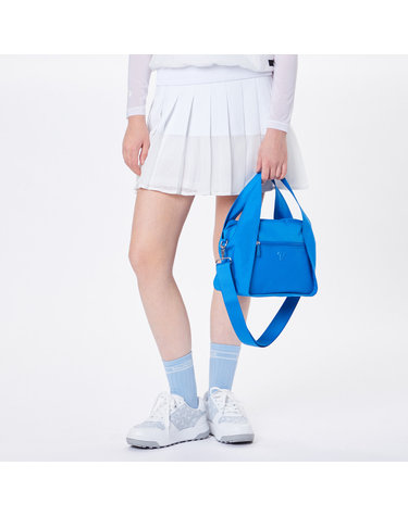 여성 골프 메쉬믹스 주름 큐롯 VLCUO401_OW