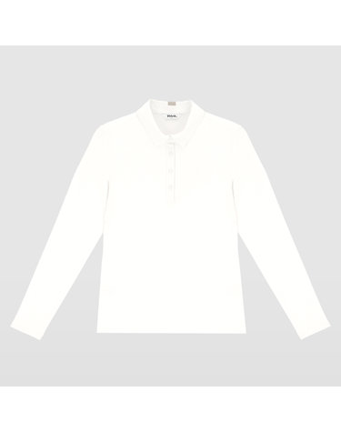 여성 여성 에센셜 뒷넥 테입포인트티셔츠 VLTSP291_OW