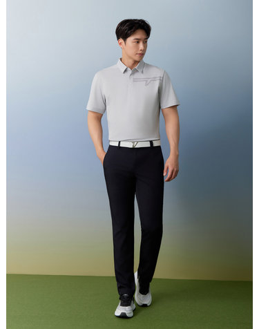 남성 ON : 남성 에센셜 일자 팬츠 VOPTQ461_BK
