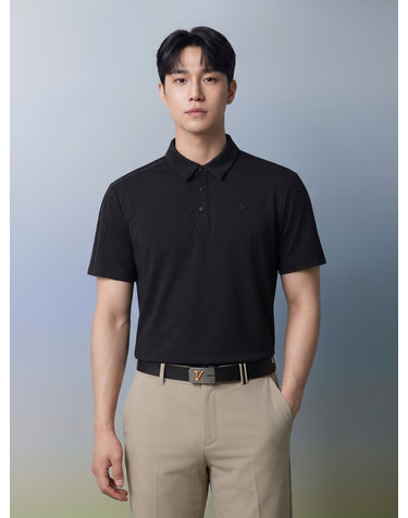 남성 테잎 포인트 제에리 반팔 티셔츠(ON) VMTSQ496_BK
