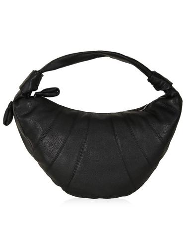 르메르 26SS 포춘 크루아상 소프트 그레인 레더 토트백 블랙 BG0071 LL0018 999