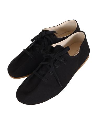 르메르 26SS 남성 수리 캔버스 스니커즈 블랙 FO0286 LF1610 999