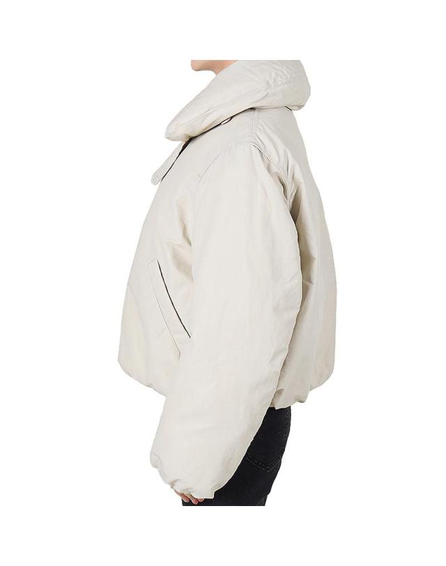 르메르 르메르 여성 숏 패딩 본 OW1151 LF1019 050 착용컷