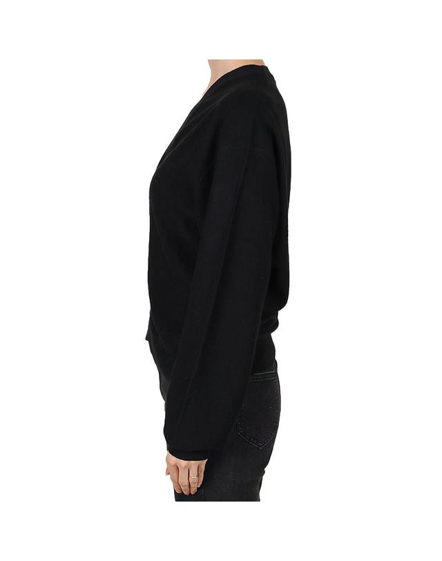 르메르 르메르 26SS 공용 트위스트 울 가디건 블랙 PO0023 LK087 999 착용컷