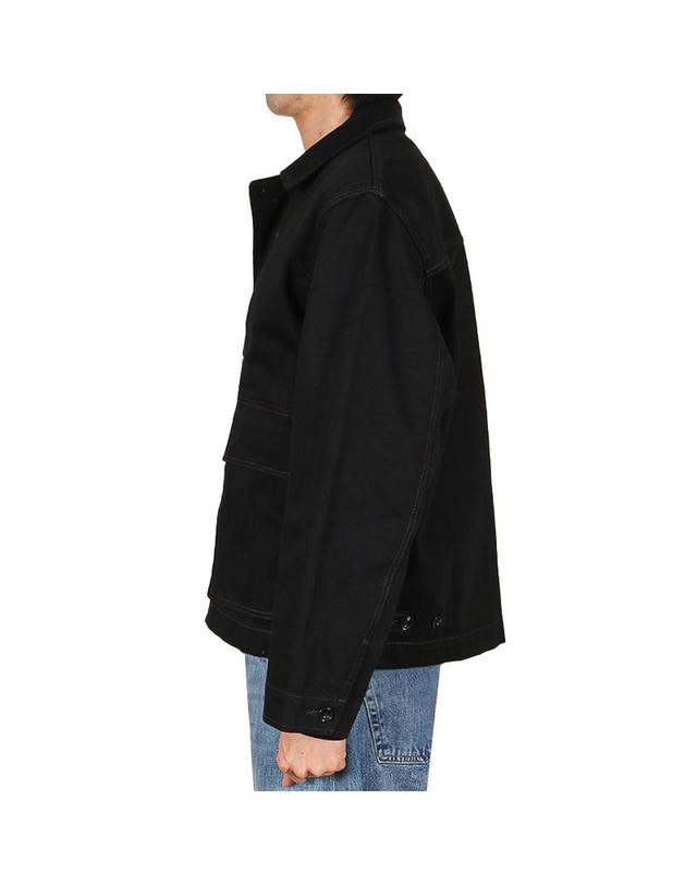 르메르 르메르 26SS 공용 박시 자켓 블랙 OW1223 LD1055 999 착용컷