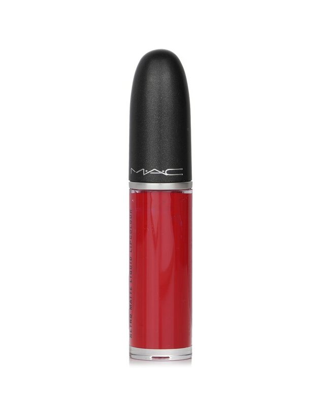 맥 맥 레트로 매트 리퀴드 립컬러 레트로 매트 리퀴드 립컬러 # 104 Fashion Legacy Intense Fire Truck Red Matte 5ml 착용컷