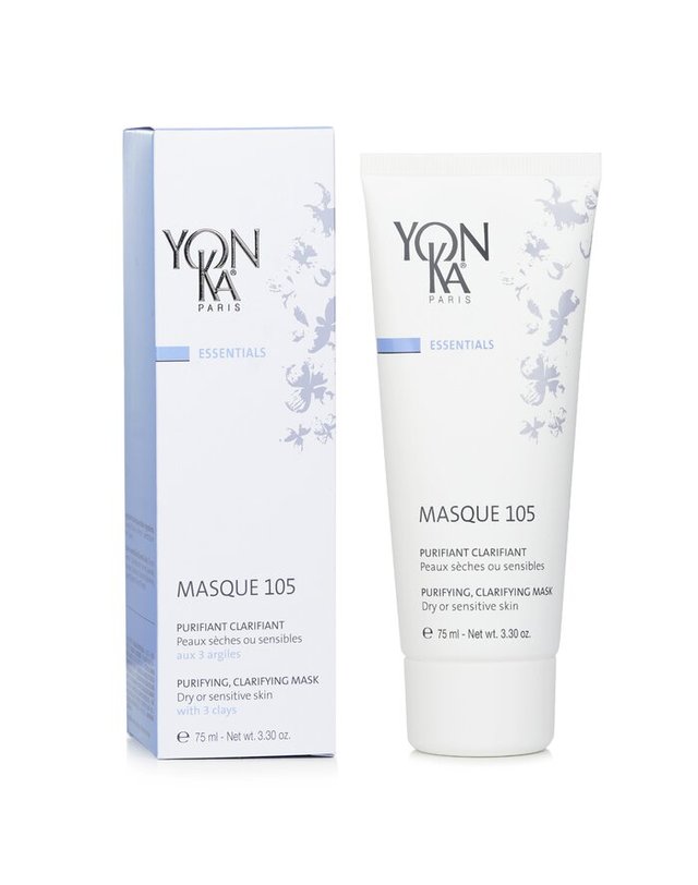 용카 용카 에센셜스 에센셜 마스크 105 건성에서 민감성 피부용 75ml 착용컷