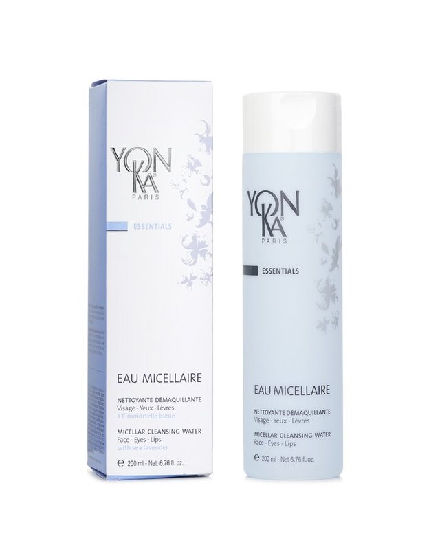 용카 용카 에센셜스 미셀라 클렌징 워터 200ml 착용컷